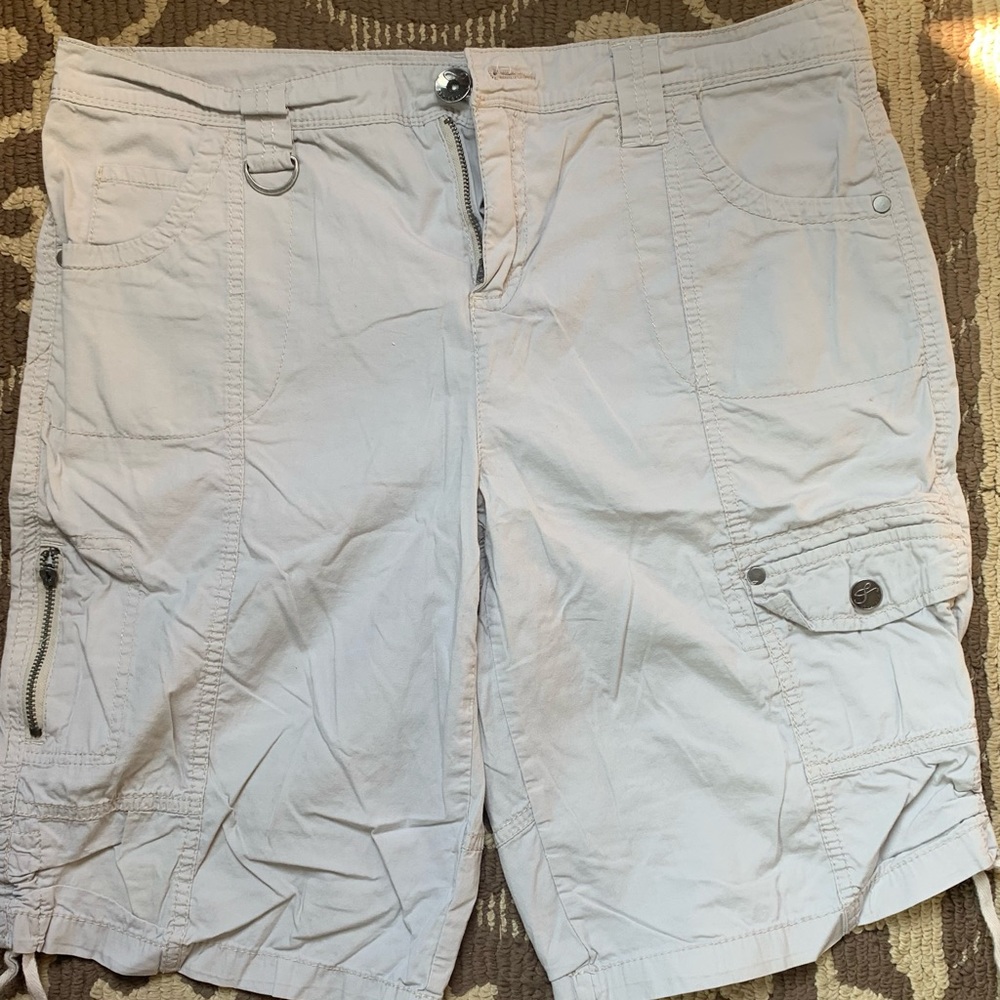 Khaki Cargo shorts
